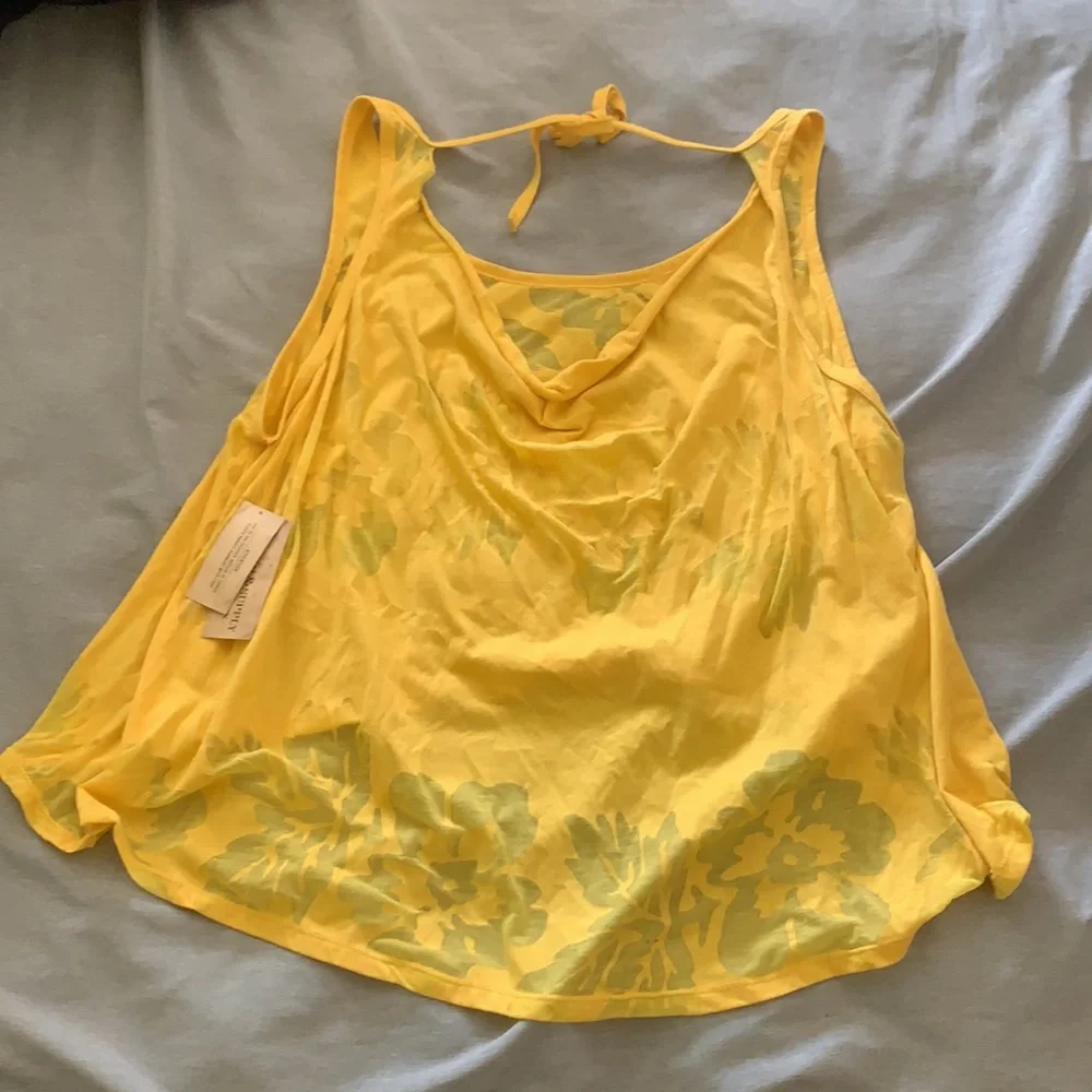 Denim & supply halter open back top L - Picture 4 of 9